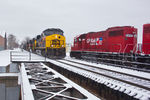 CP's B73-01 meets BICB-28 @ Missouri Division Jct; Davenport, IA.  March 1, 2013