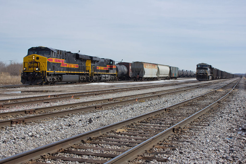 BICB-09 (IAIS 502) & PECR-09 (NS 7543) @ Silvis, IL.   March 10, 2014