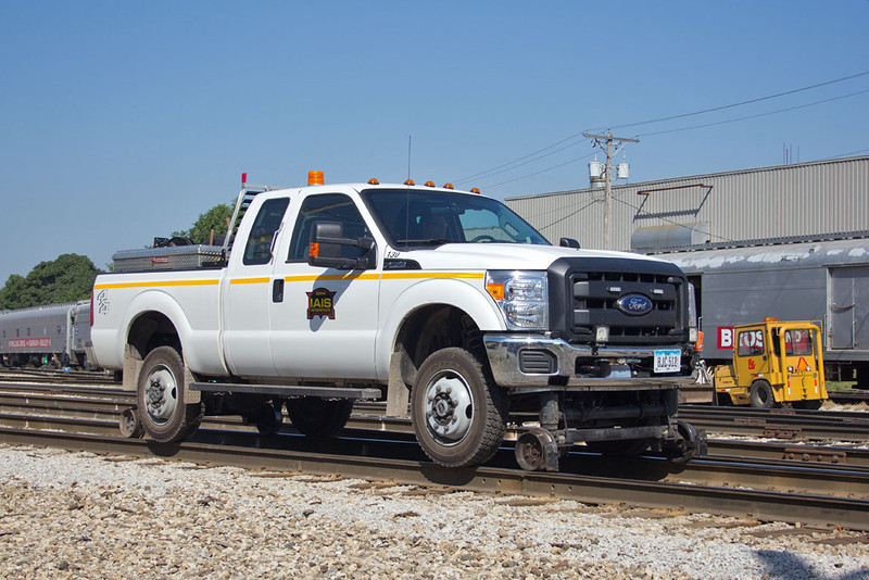 MW301's new Ford F350 @ Rock Island, IL.  August 30, 2013