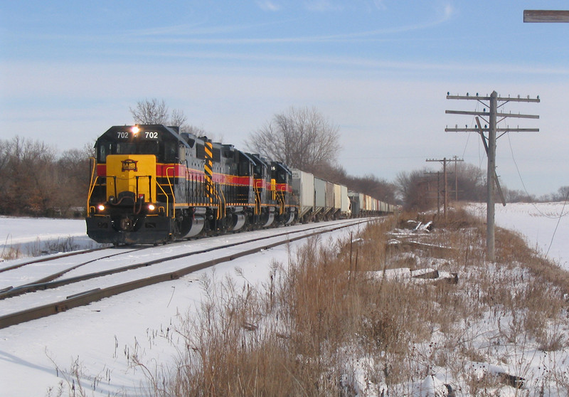 IAIS 702 with BICB-10 @ Moscow, IA.  December 11, 2005.