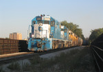 LLPX 2809 with ICRI-30 @ Rock Island, IL.  October 1, 2005.