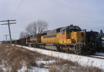 OHCR 9940 on CRPE @ Wilton, IA.  The crew is using IAIS 703 (lead engine) to switch JM.  December 11, 2005.