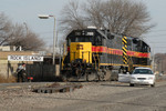 RISW-22 @ 44th St; Rock Island, IL.  November 22, 2006.