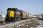 IAIS 711 West @ MP 175; East Moline, IL.  December 26, 2007.