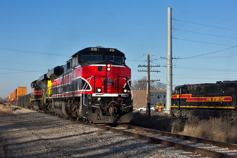 CBBI-13 (513) meets BICB-13 (502) @ 34th St; Moline, IL.  December 14, 2012