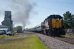 Departing West Liberty, IA.