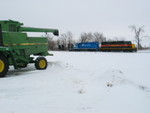 Backing past the West Liberty John Deere store, mp220, Feb. 11, 2008.