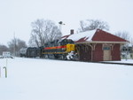 With their work at Durant done, the local heads west through Wilton.