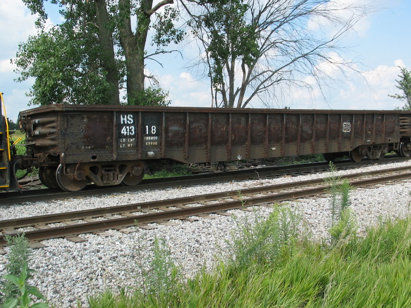 HS 41318 on the westbound at N. Star, Aug. 13, 2008.