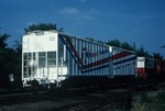 Budd articulated hopper. Iowa City, 14-JULY-88.