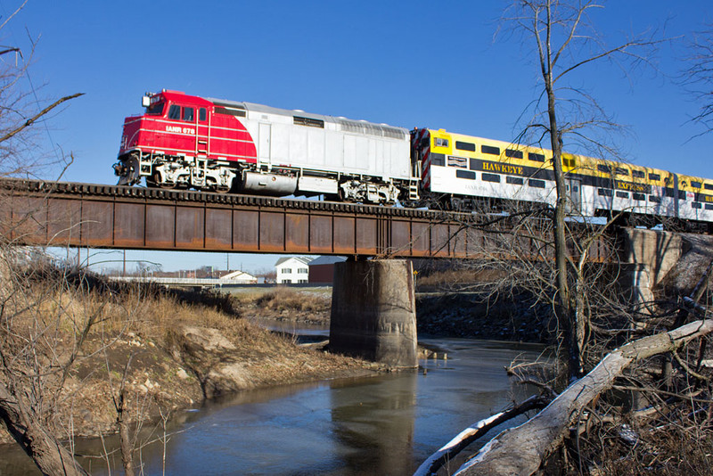 Hawkeye Express @ Clear Creek; Coralville, IA.