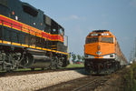 CRPE-04 & Hawkeye Express @ Vernon  Coralville, IA