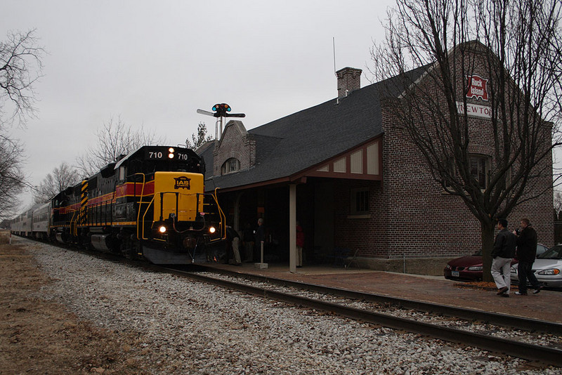 arriving Newton, IA.  11-Jan-2007