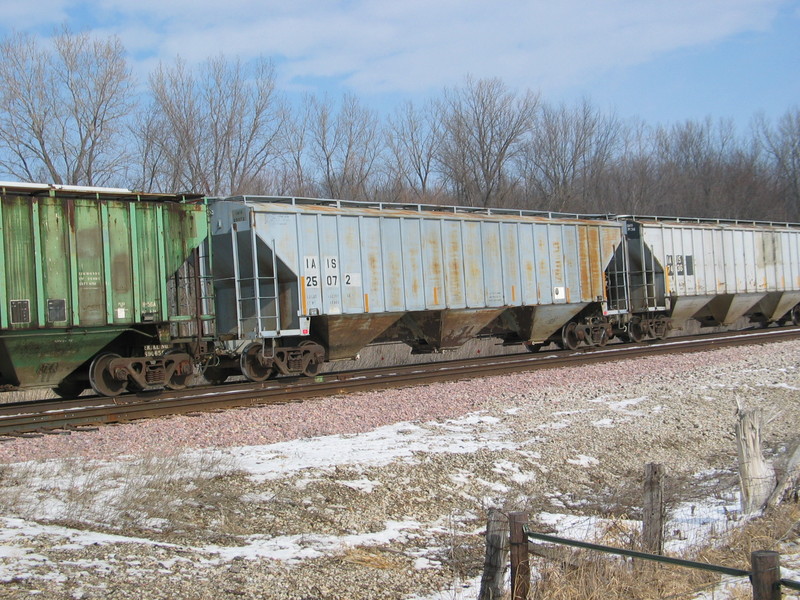 IAIS 25072 on the WB at N. Star, Feb. 5, 2013.