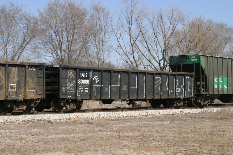 IAIS 30097 at Wilton, IA, on 16-Mar-2005