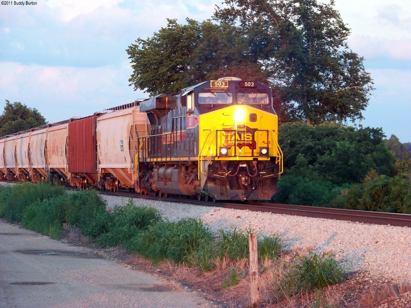 IAIS 503 South departing 900 Interchange Yard