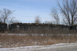 An obscured shot of IAIS 6500 at Wilton, IA, on 23-Dec-2005