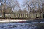 IAIS 6512 on a westbound UP through Marshalltown IA. Feb 17, 2015