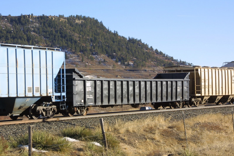 IAIS 6512 at Tomah Road (near Larkspur, CO) on 10-Feb-2002