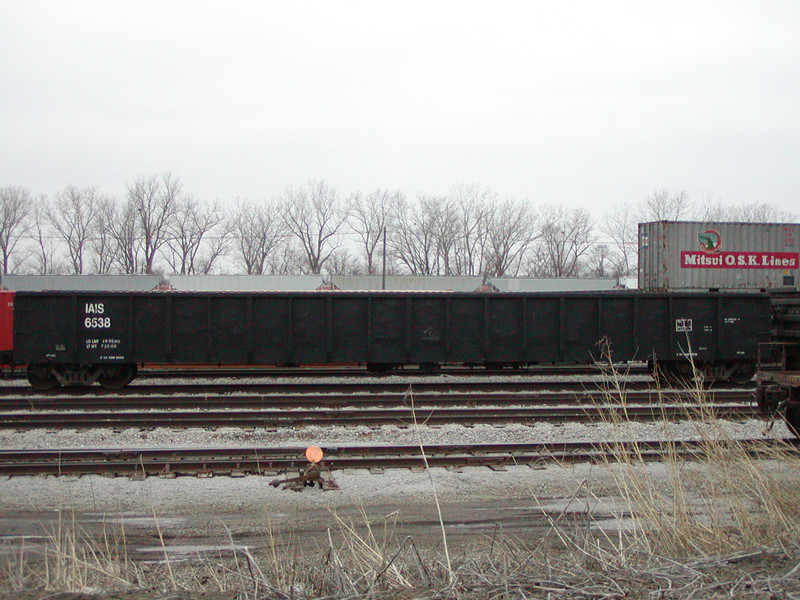 IAIS 6538 at Council Bluffs, IA, on 25-Feb-2004