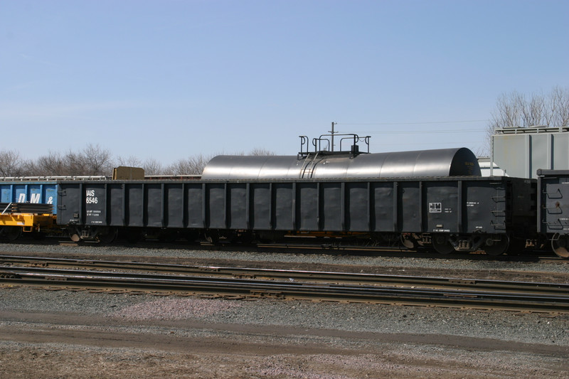 IAIS 6546 at the IC&E's Nahant Yard in Davenport, IA, on 15-Mar-2005