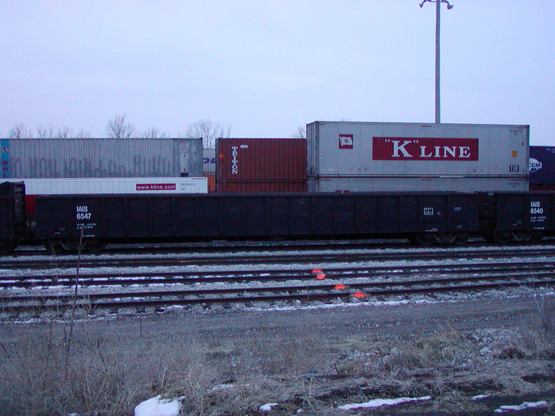 IAIS 6547 at Council Bluffs, IA, on 30-Jan-2003