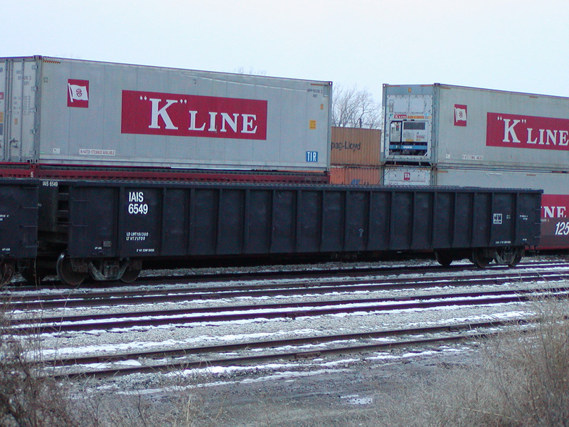 IAIS 6549 at Council Bluffs, IA, on 30-Jan-2003