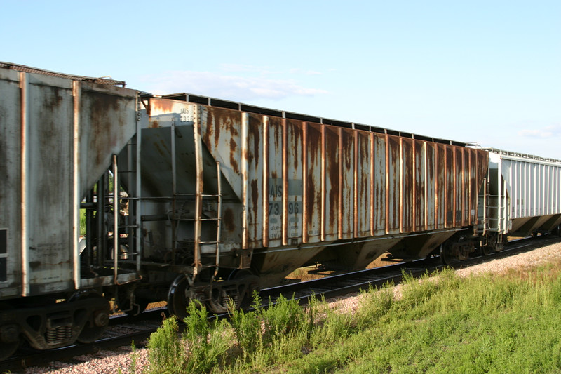 IAIS 7396 at South Amana, IA, on 7-Aug-2004