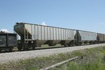 IAIS 7550 near Victor, IA, on 1-Jun-2006