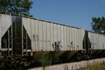 IAIS 7557 at Oxford, IA, on 9-Aug-2004