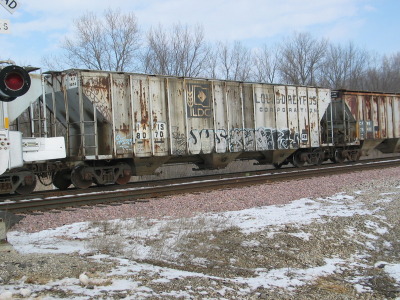 IAIS 8070 on the WB at N. Star, Feb. 5, 2013.