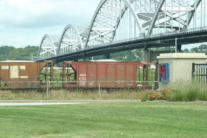 IAIS 9722 at Rock Island, IL, during Aug-2004