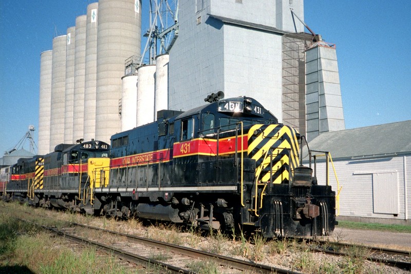 IAIS 431 at Walcott, IA on 01-Aug-1990