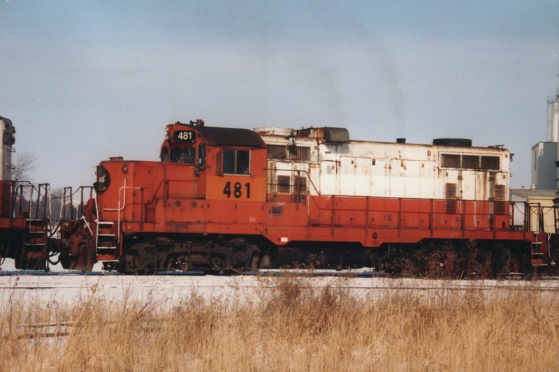 IAIS 481 at Altoona, IA on 22-Jan-1994