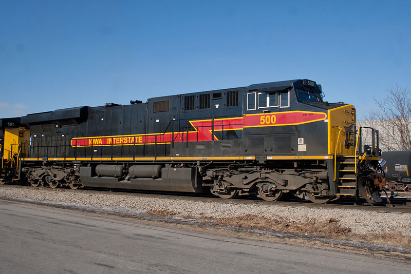 IAIS 500 at Rock Island, IL on 4-Jan-2011.