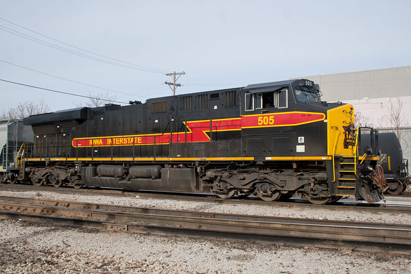 IAIS 505 at Rock Island, IL on 3-Jan-2011.