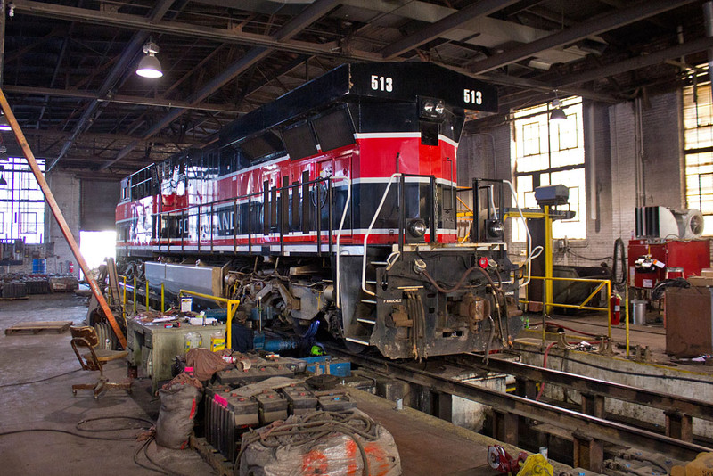 IAIS 513 @ NRE Wheel Shop.  August 21, 2015.