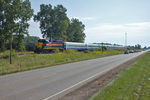 0930 WB Excursion @ old crossovers near I-80; Atkinson, IL.