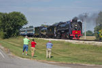 0930 WB Excursion @ ESS Atkinson, IL.  John Dziobko at right.