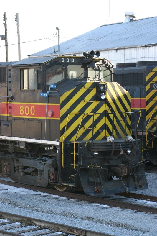 IAIS 800 at Council Bluffs, IA on 20-Dec-2003