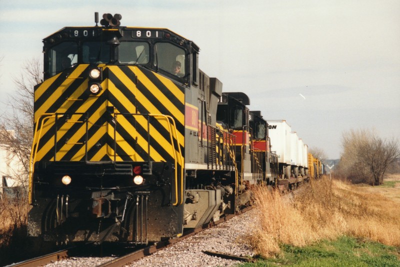 IAIS 801 at West Des Moines, IA on 17-Nov-1994