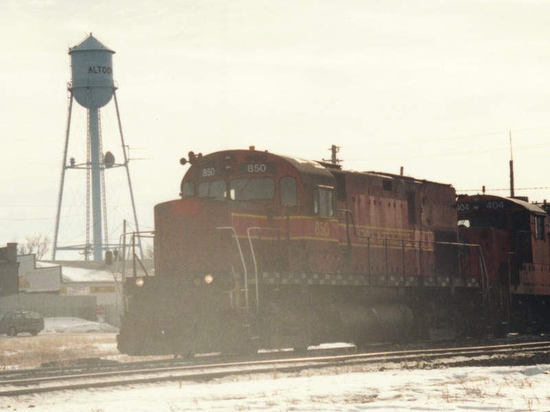 IAIS 850 at Altoona, IA on 14-Feb-1994