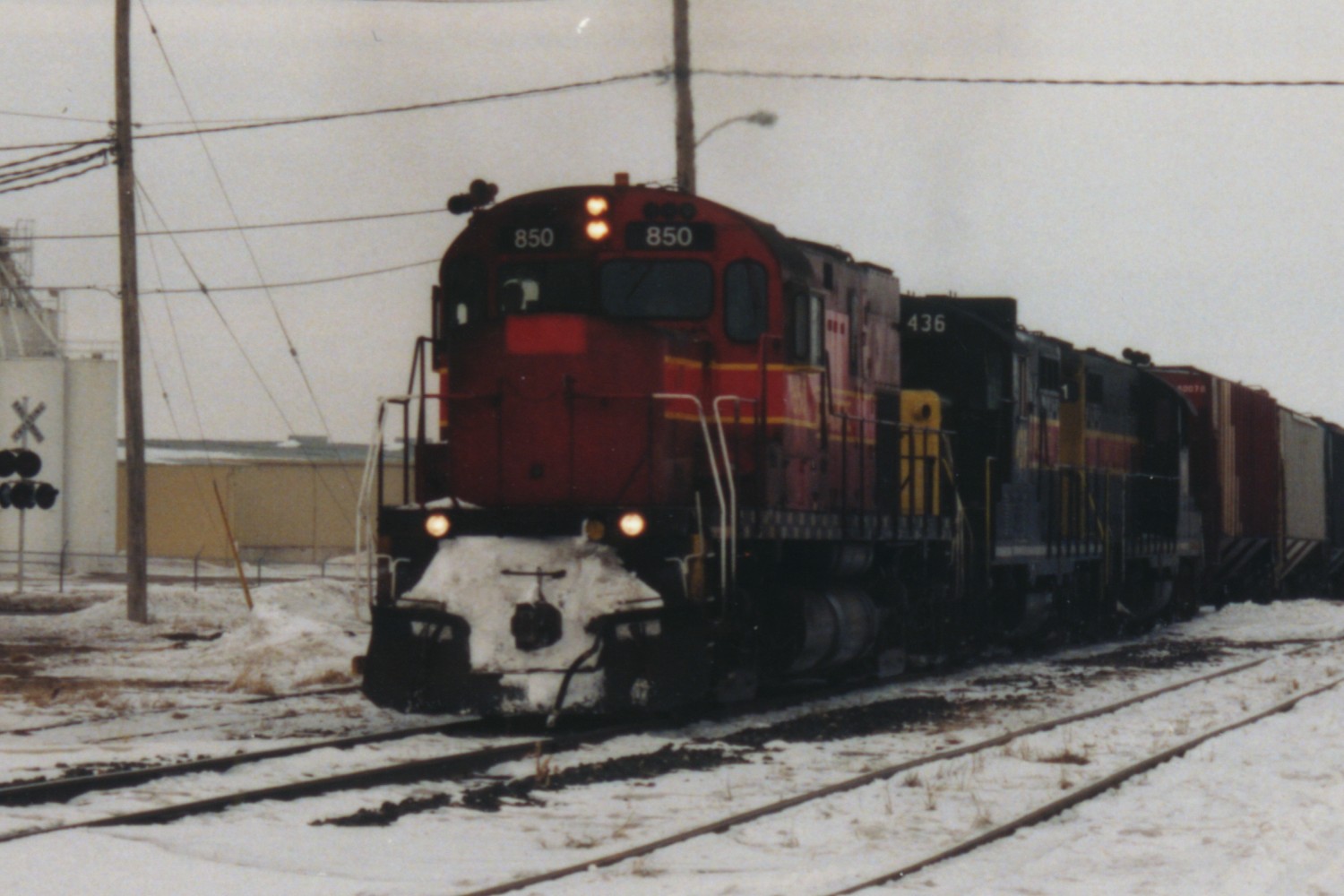 IAIS 850 at Altoona, IA on 27-Feb-1994
