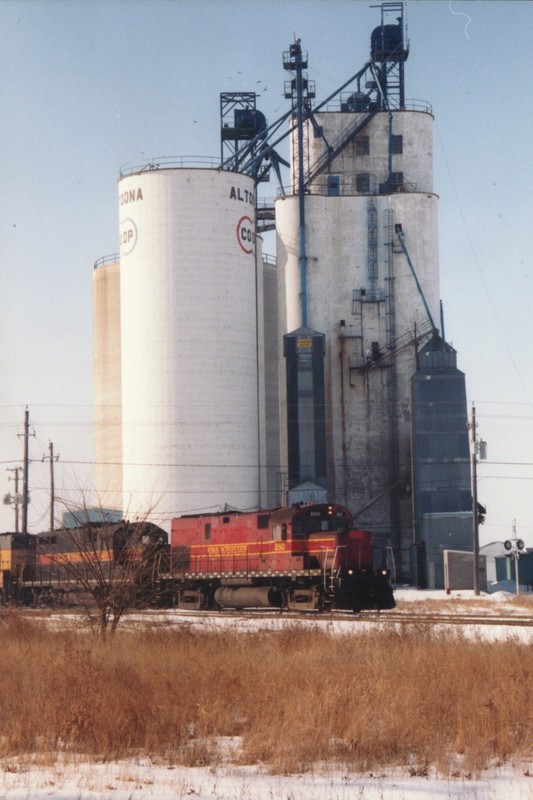 IAIS 850 at Altoona, IA on 29-Jan-1994