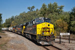 IAIS 500 East gets on the BNSF at Colona.