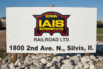IAIS sign at the Silvis yard entrance.