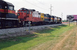 West train at Vernon, Sept. 5, 2005.
