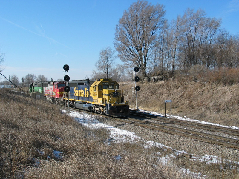 BN manifest setting out at Zearing, Feb. 13, 2006.