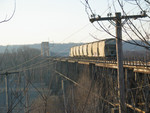 Heading towards Oglesby across the Ill. River Bridge at La Salle, Feb. 14, 2006.