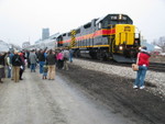 Inaugural Special arrives at Marengo, Jan. 11, 2007.